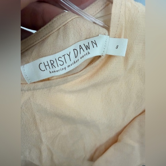 Christy Dawn Quinn Maxi Dress Butterscotch Size Small - Picture 9 of 11